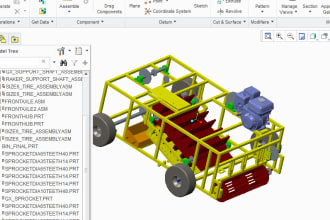 design cad models, technical drawings, prototype design with 3d printing