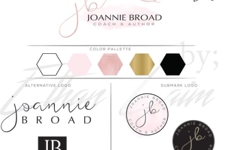 design makeup, eyelash, beauty and cosmetic logo design
