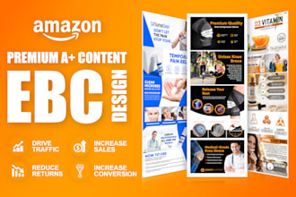 create amazon premium a plus content or ebc design