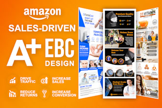 create amazon premium a plus content or ebc design