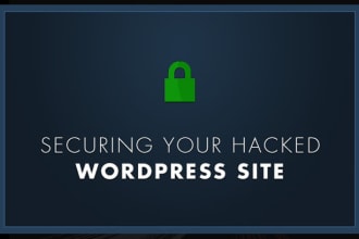 fix a hacked wordpress site and secure it