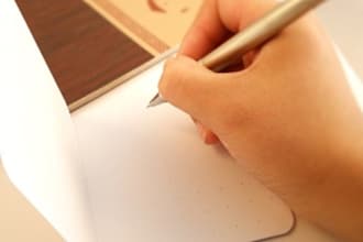 write 25 hand written notes for your customers