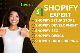 design and redesign shopify website, shopify store design,website design