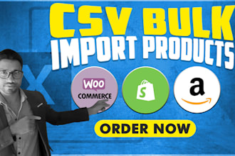 do csv bulk import products for shopify or any website