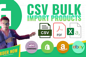 do csv bulk import products for shopify or any website