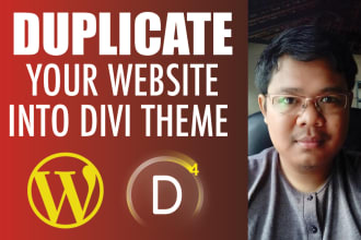 clone duplicate or copy your page or website to divi theme