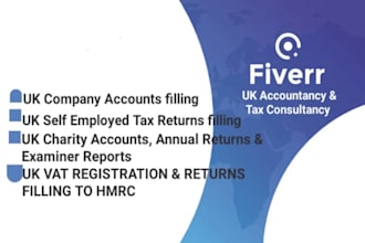 do annual accounts for UK companies and charities