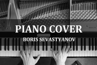 play piano cover or backing track any song, scores available