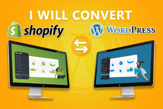 migrate and clone any shopify store to wordpress