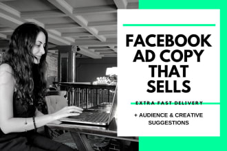 write a converting ad copy for your facebook ads
