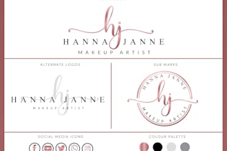 design signature logo and branding kit