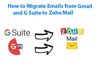 migrate all your gsuite email account to zoho