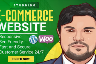 develop ecommerce wordpress website online store