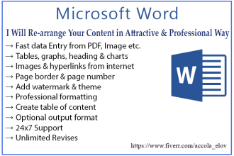 do any work in ms word and google docs