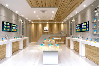 design retail store and showroom interior