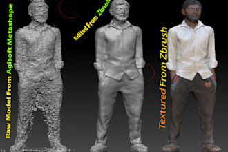 sculpting 3d printable model  as your reference