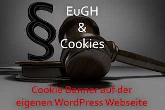 setup the cookie consent tool on your wordpress website