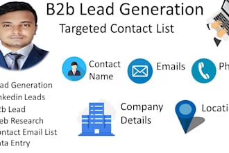 do targeted b2b lead generation, list building