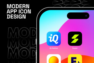 design a modern app icon