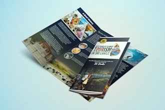design a creative minimalist brochures