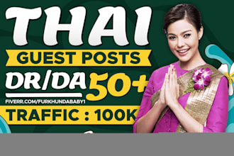 do guest post on DR 65 thailand site for dofollow backlinks
