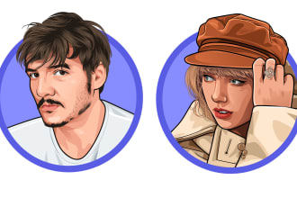 create a cartoon caricature avatar within 24 hours