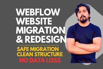 do webflow website migration  redesign with seo