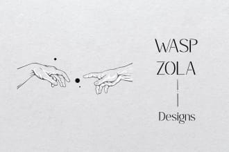 make beautiful line art tattoo design