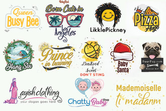 do baby kids logo and product design