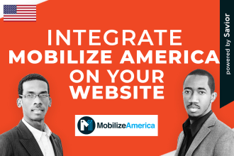 setup mobilize maps and events for campaign