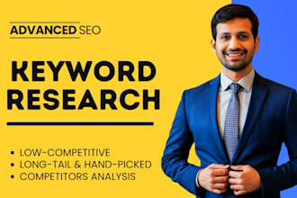 do advanced SEO keyword research and competitor analysis