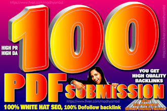 do manually PDF submission to 100 pdf sharing sites