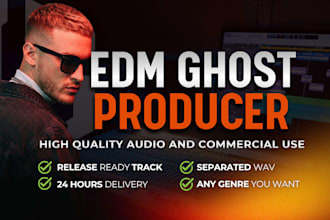 be your ghost music producer in any edm style free copyright