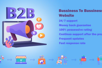 develop b2b website, online store, online shop, get free demo
