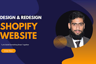 clone, design, or redesign shopify website