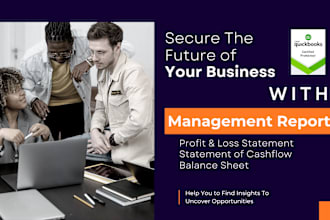 prepare financial statements with profit and loss, balance sheet