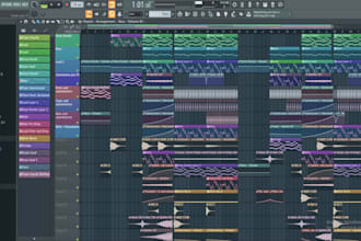 create an edm instrumental for a song
