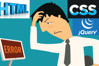 do html css wordpress bug fixing within 24 hrs