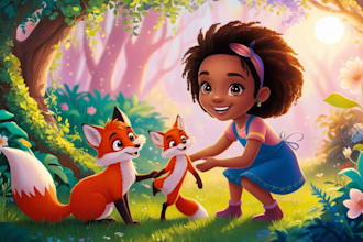 write enchanting and heartwarming children stories that spark imagination