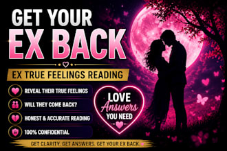 reveal your ex true feelings and intentions