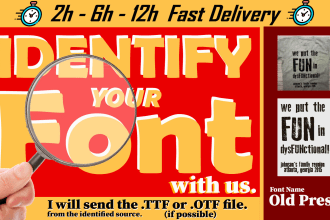 identify the font anywhere, find the font for you now