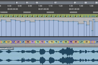 manually detect the tempo map of a song