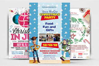 create your holiday flyer, postcard or greeting card