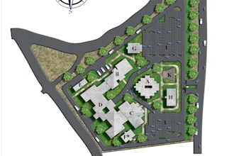 create site plan,master plan and landscape design in architecture way
