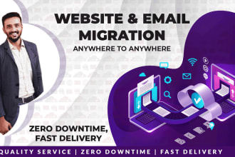 migrate website or emails to new host without downtime