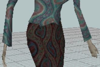 generate a keyframe animation of an existing 3d model consisting of max 5 poses