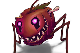 design and draw creatures and monsters