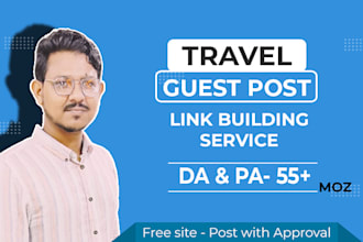 write and publish travel guest post on da 55 plus site