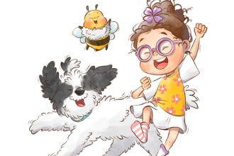 draw cute character illustration