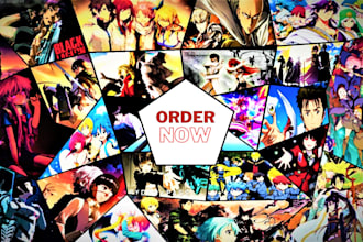 write anime and manga youtube video scripts